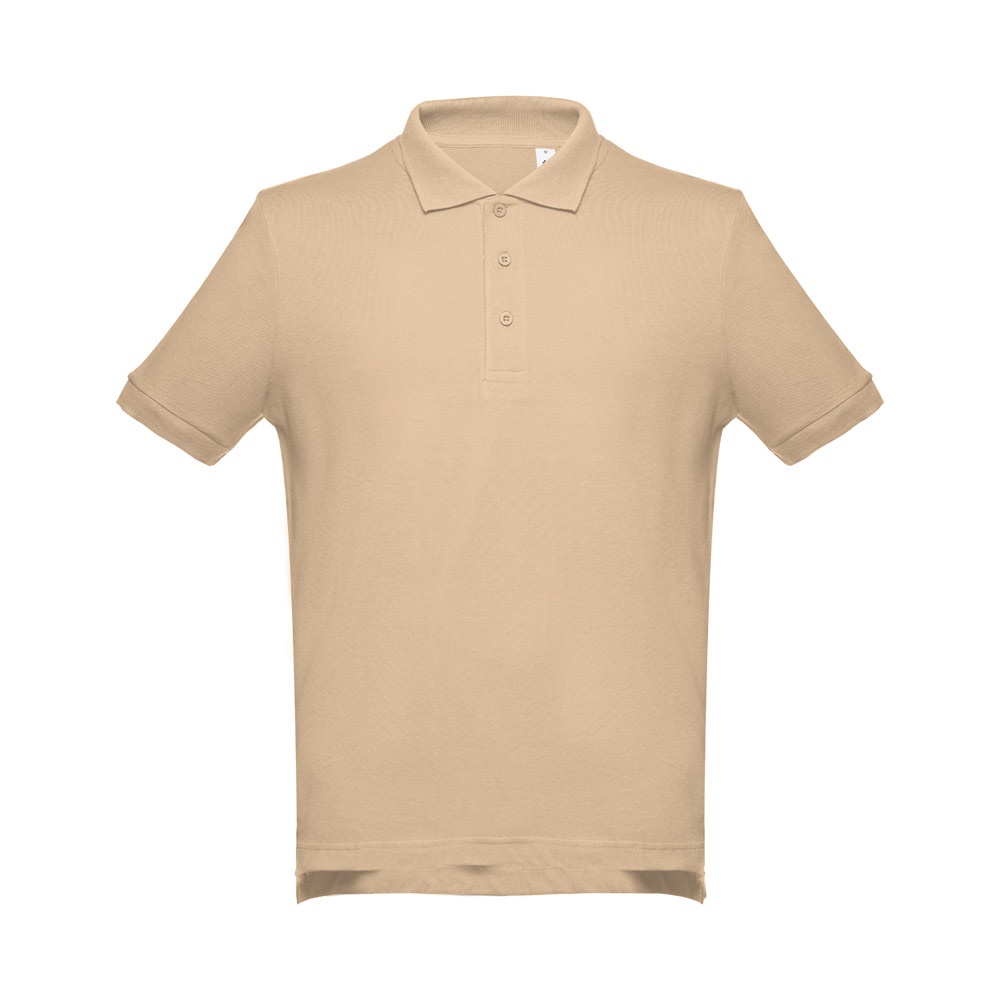 THC ADAM 3XL. Polo t-shirt voor mannen - Licht bruin