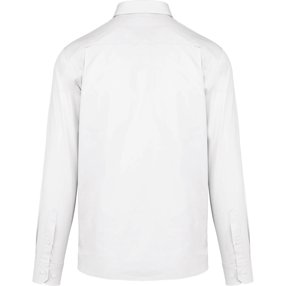 K586 - Herenoverhemd met lange mouwen van katoen Nevada