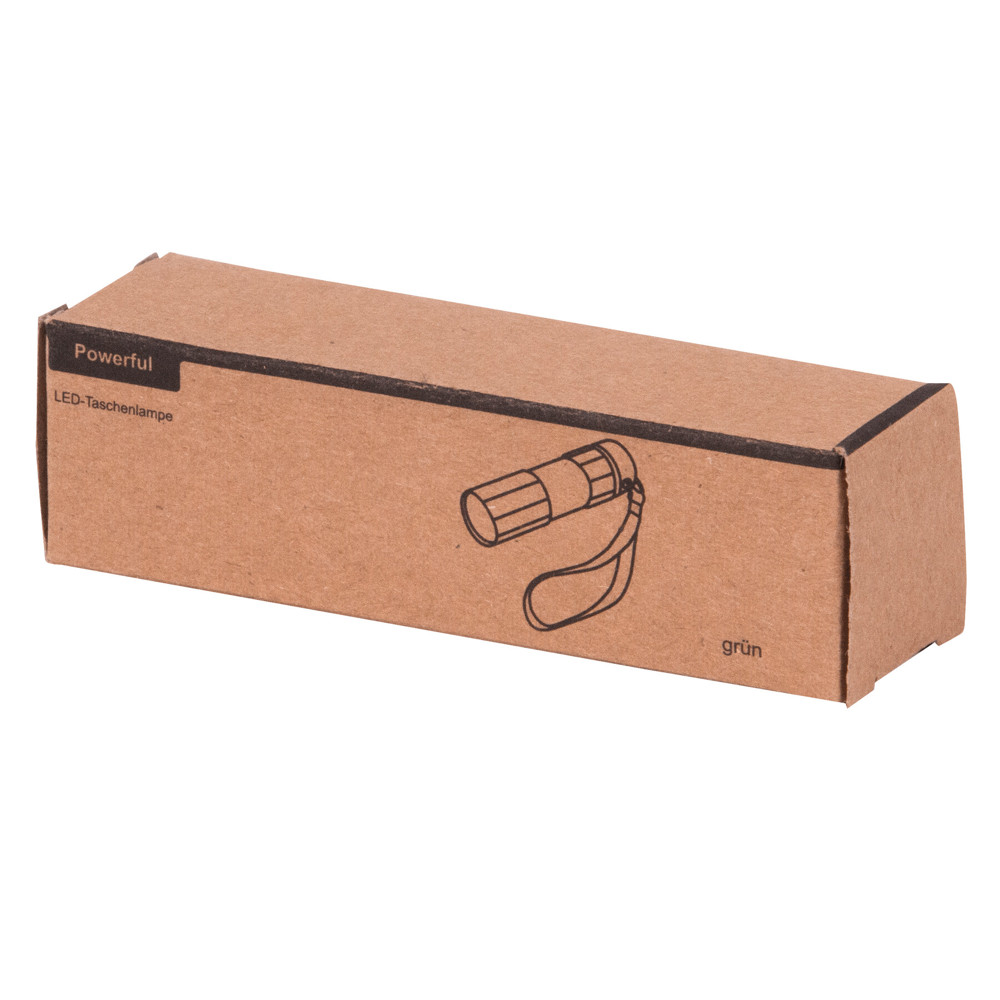 POWERFUL - Robuust uitgevoerde LED zaklamp van metaal