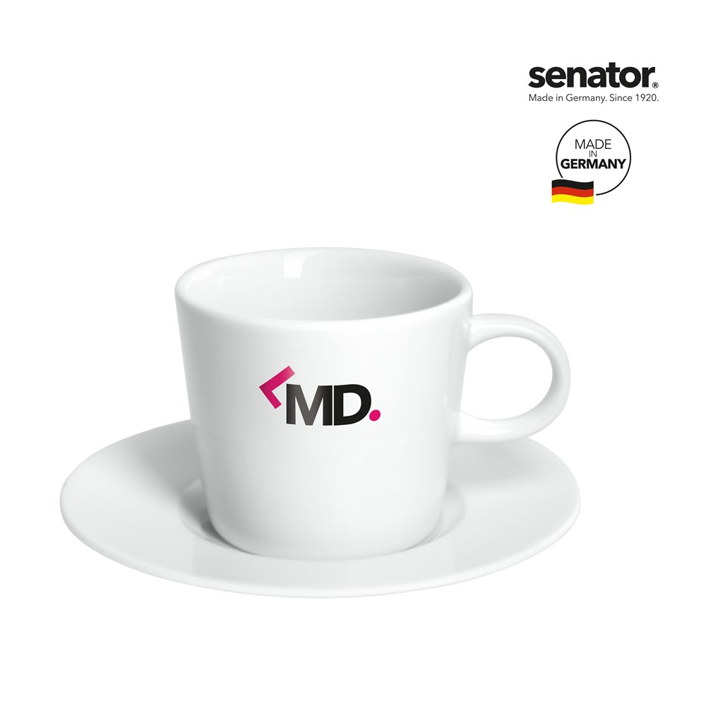 senator® Fancy Espresso kop en schotel