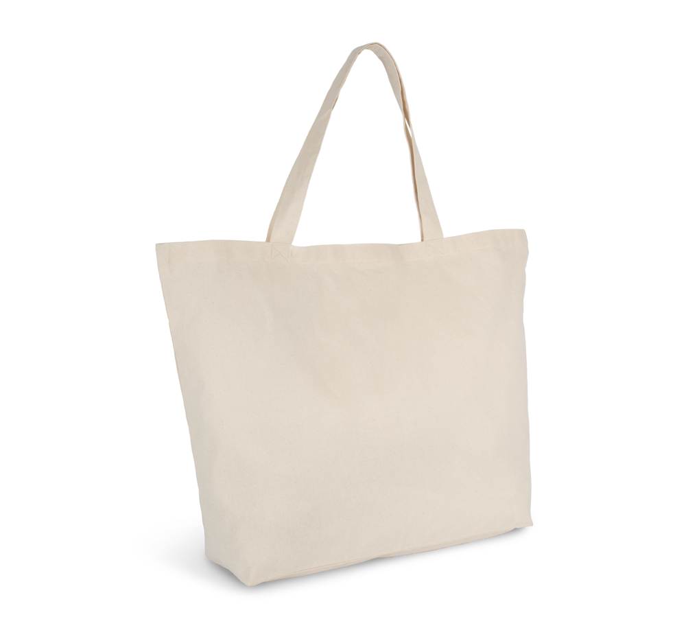 KI0292 - Extra grote shopper van katoen - Natural
