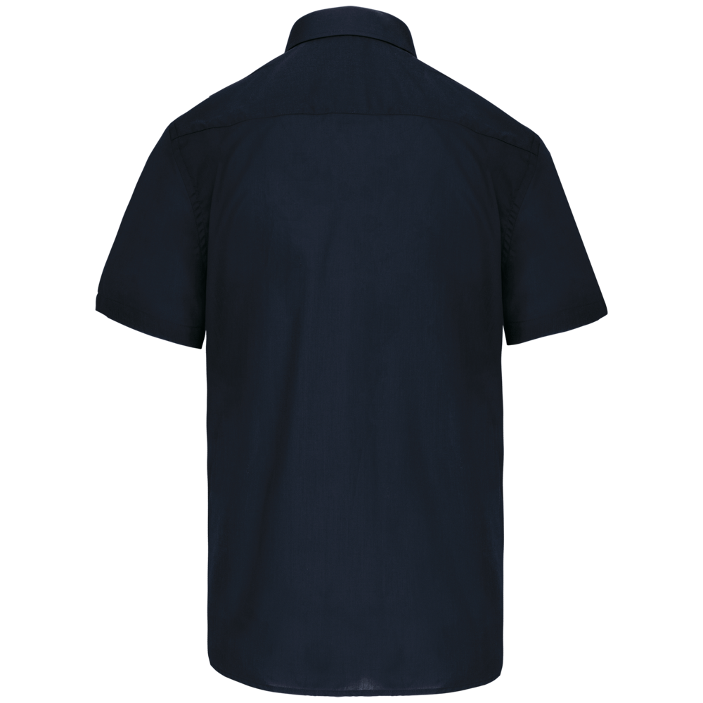 K551C - Overhemd in onderhoudsvriendelijk polykatoen-popeline korte mouwen heren