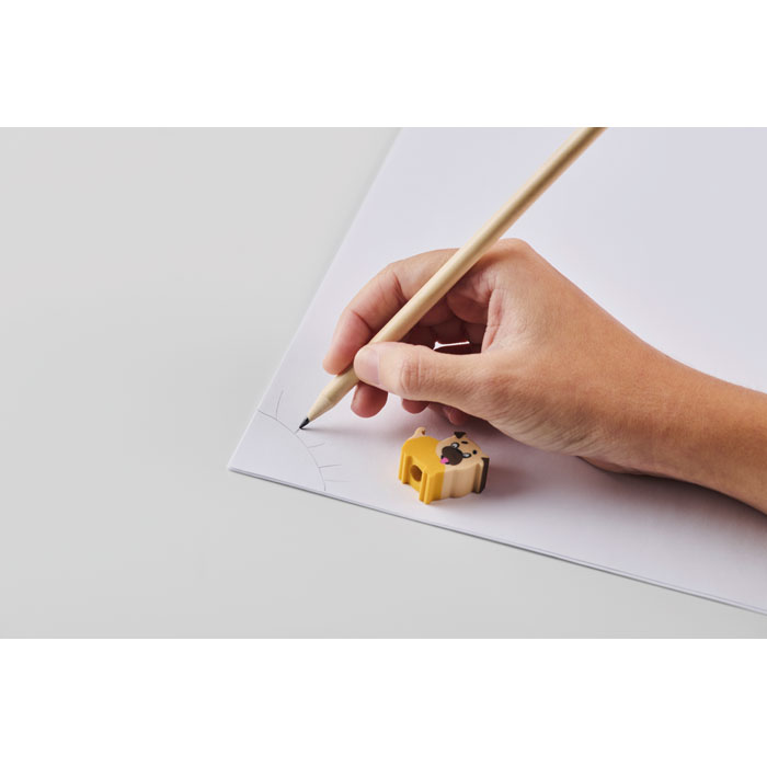 CIRCO - Houten potlood met dierenvorm