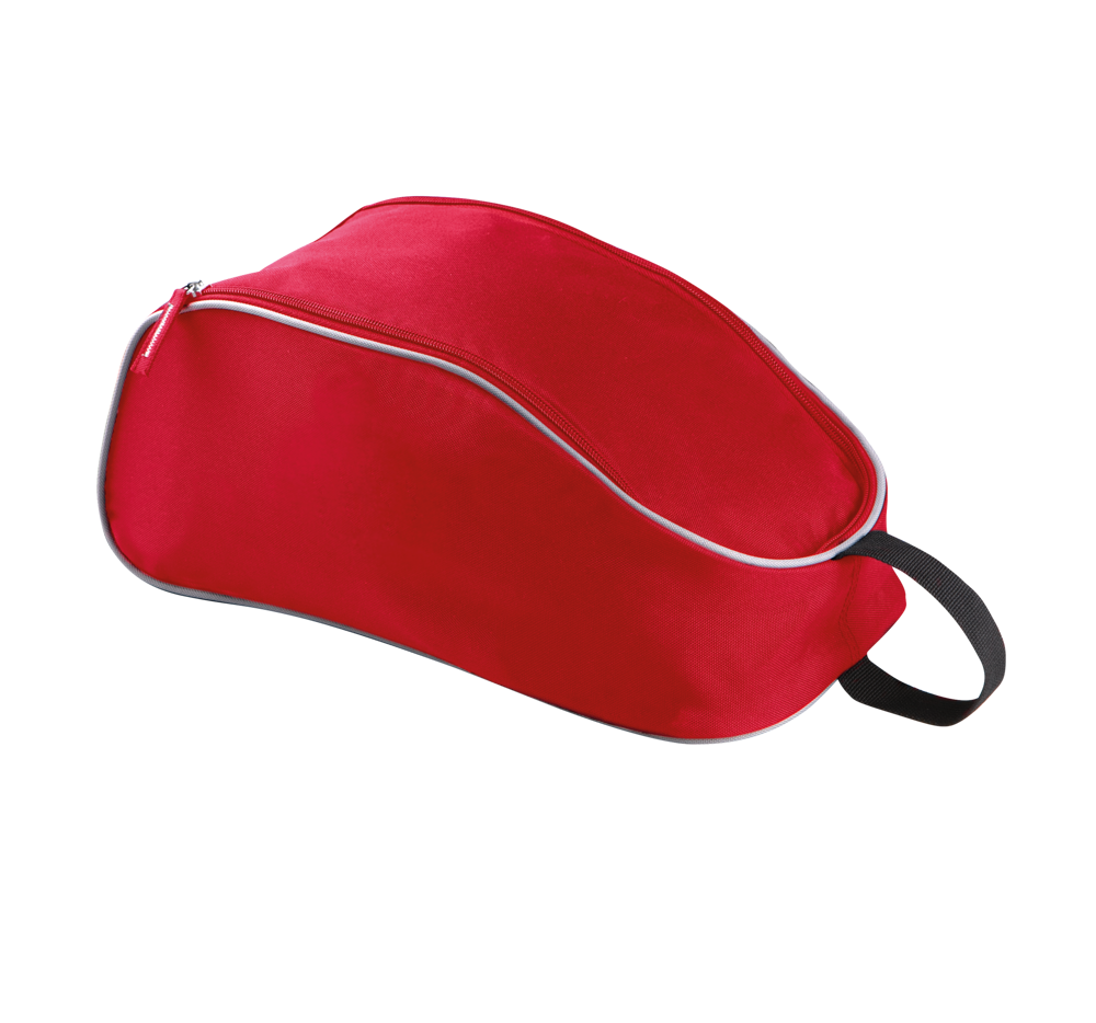 KI0501 - Schoenentas - Red / Light Grey