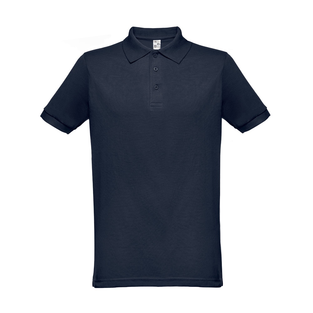 THC BERLIN. Herenpolo met korte mouwen - Blauw