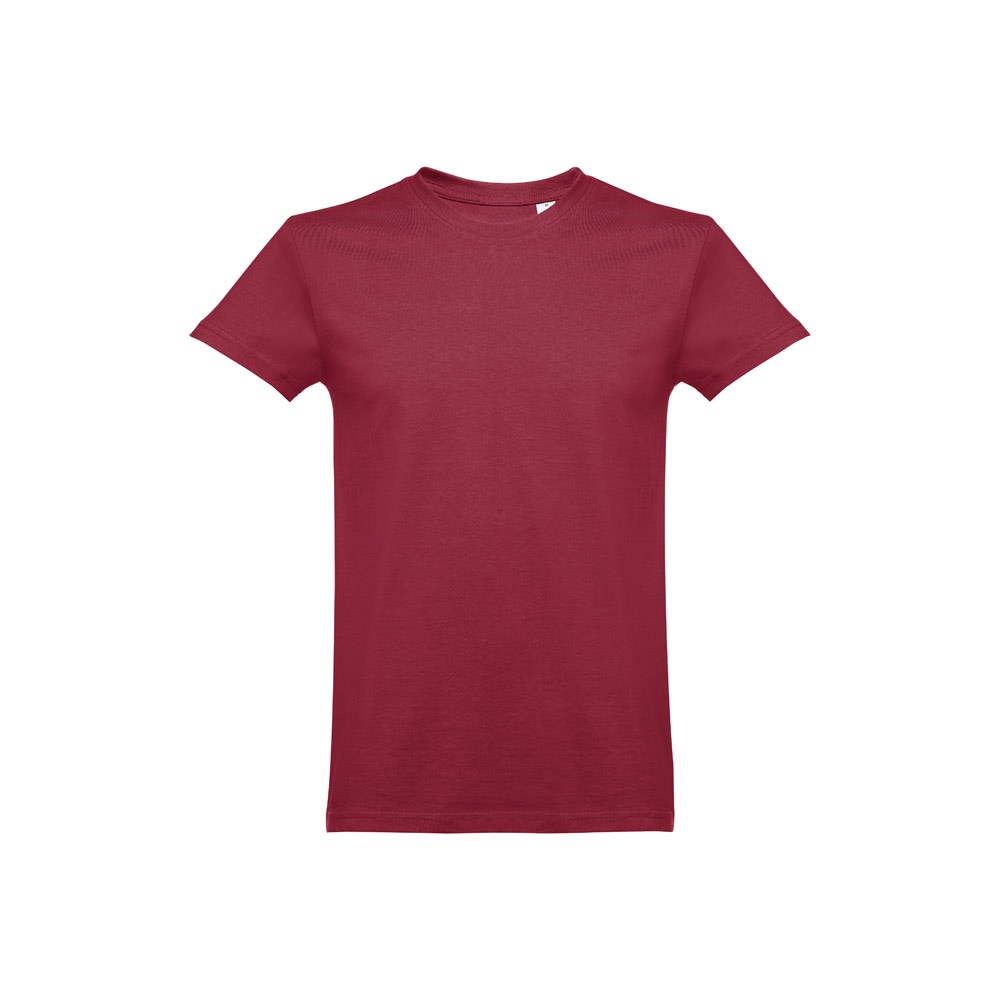 THC ANKARA. T-shirt voor mannen - bordeaux rood