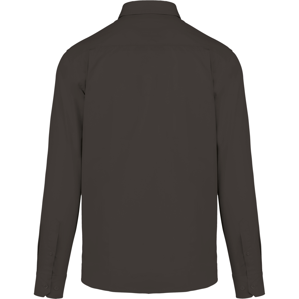 K586 - Herenoverhemd met lange mouwen van katoen Nevada