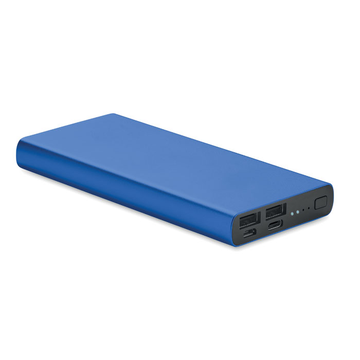 POWERFLAT 10C - 10000 mAh powerbank - Royal Blauw