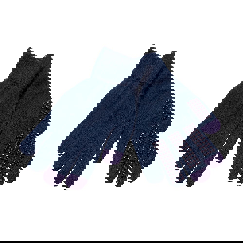 Text Gloves With Dots