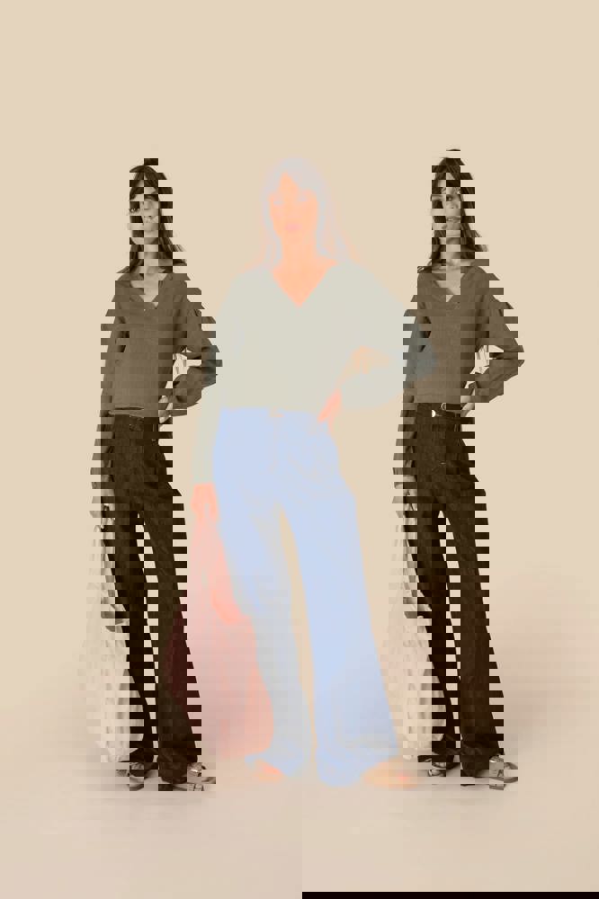 SP524 - Linnen damesblouse