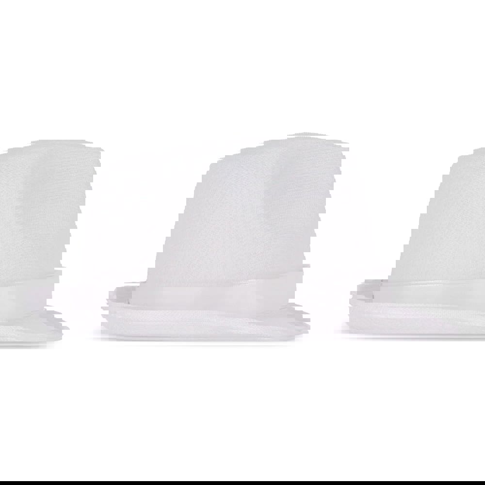 Polyester hoed met band