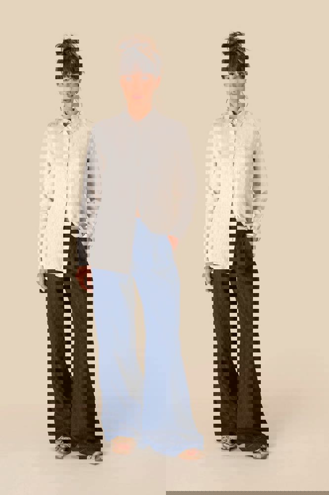 SP505 - Linnen damesblouse