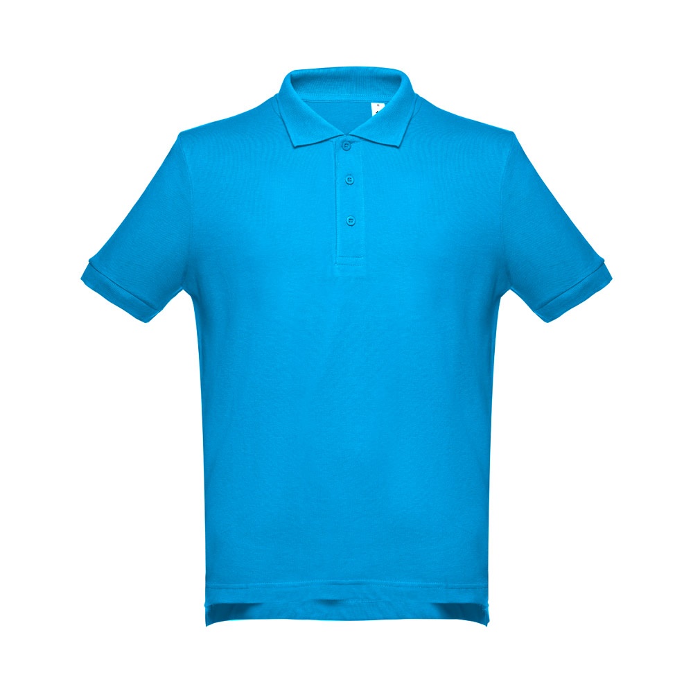 THC ADAM 3XL. Polo t-shirt voor mannen - Aqua blauw