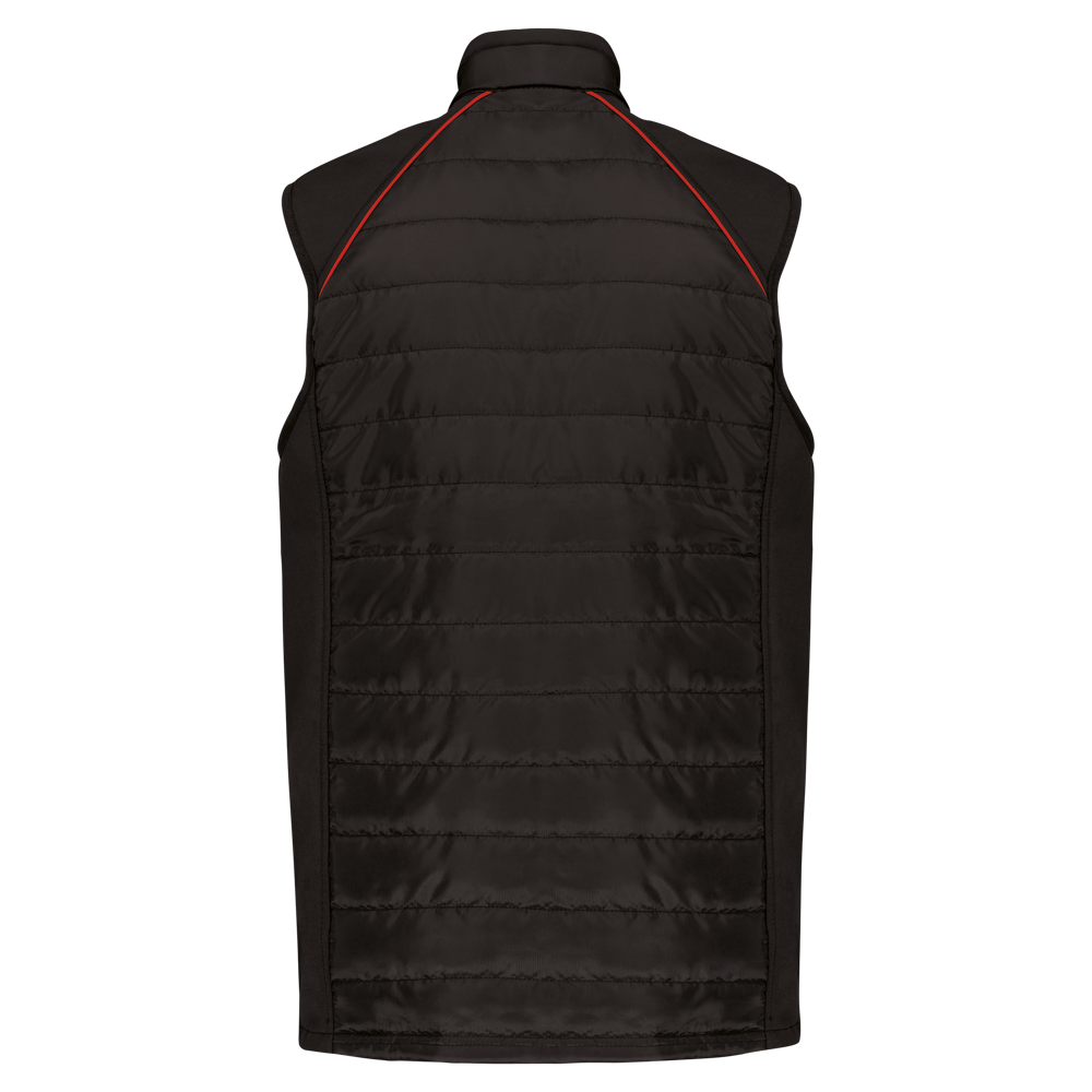 WK606 - Bodywarmer Day To Day in twee stoffen