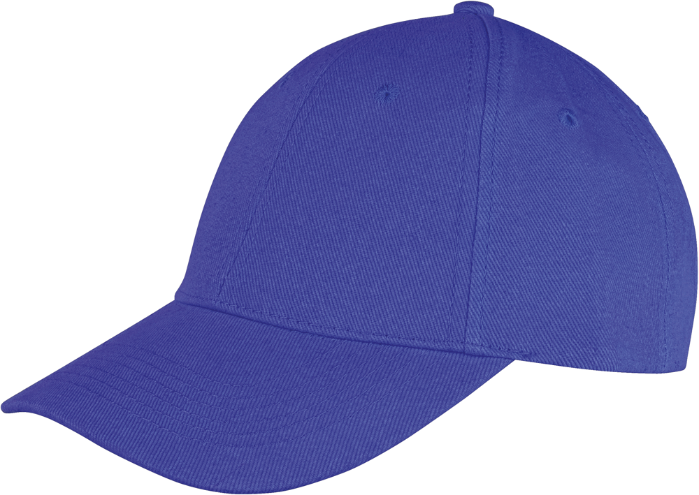 RC081X - Memphis Brushed Cotton Low Profile Cap - Royal Blue