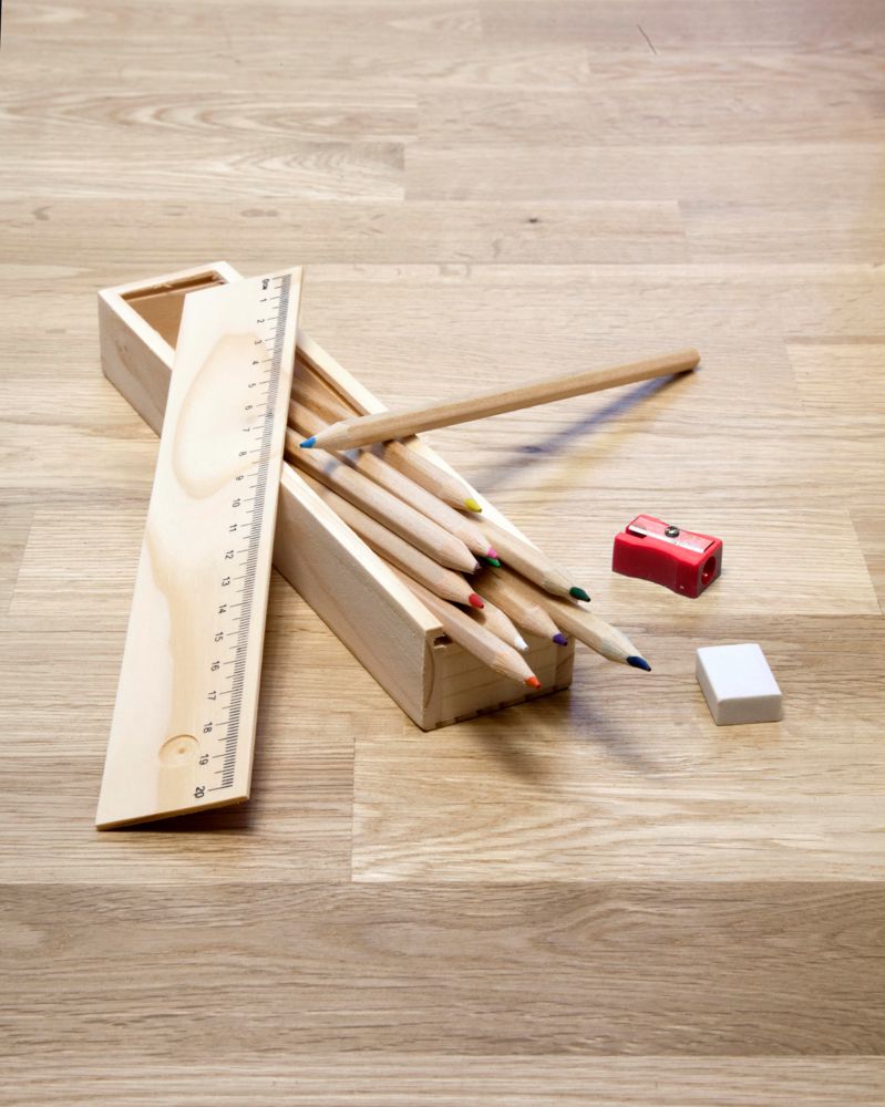 Houten tekenset Carmelita