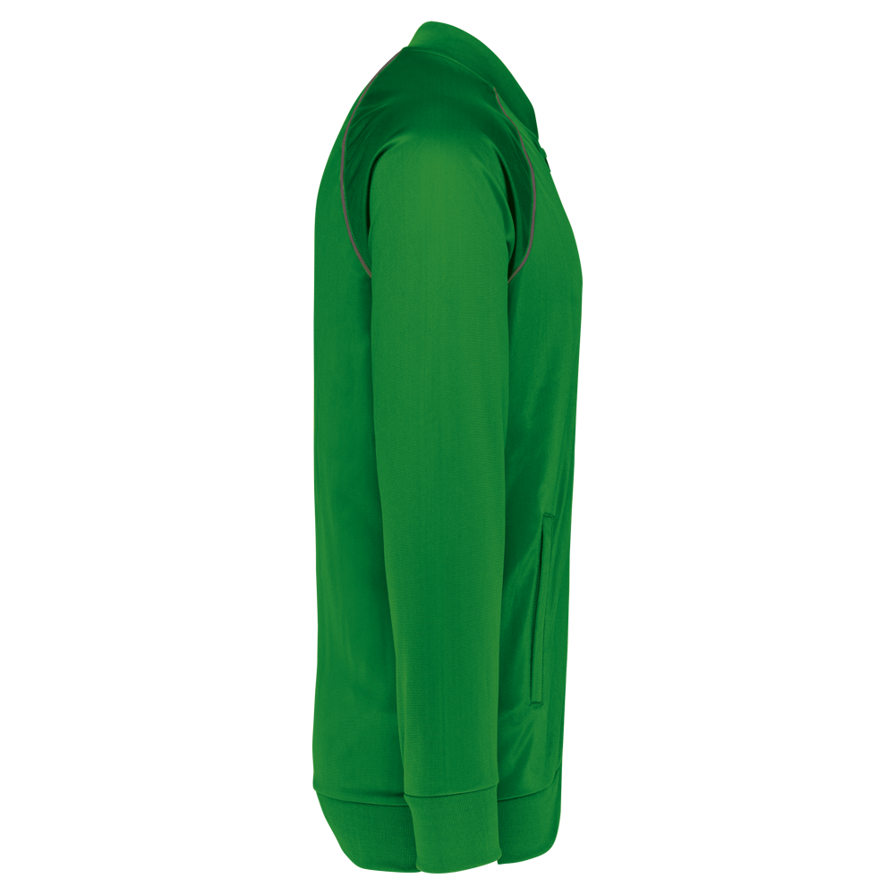 PA384 - Unisex trainingsjas met rits en biesje