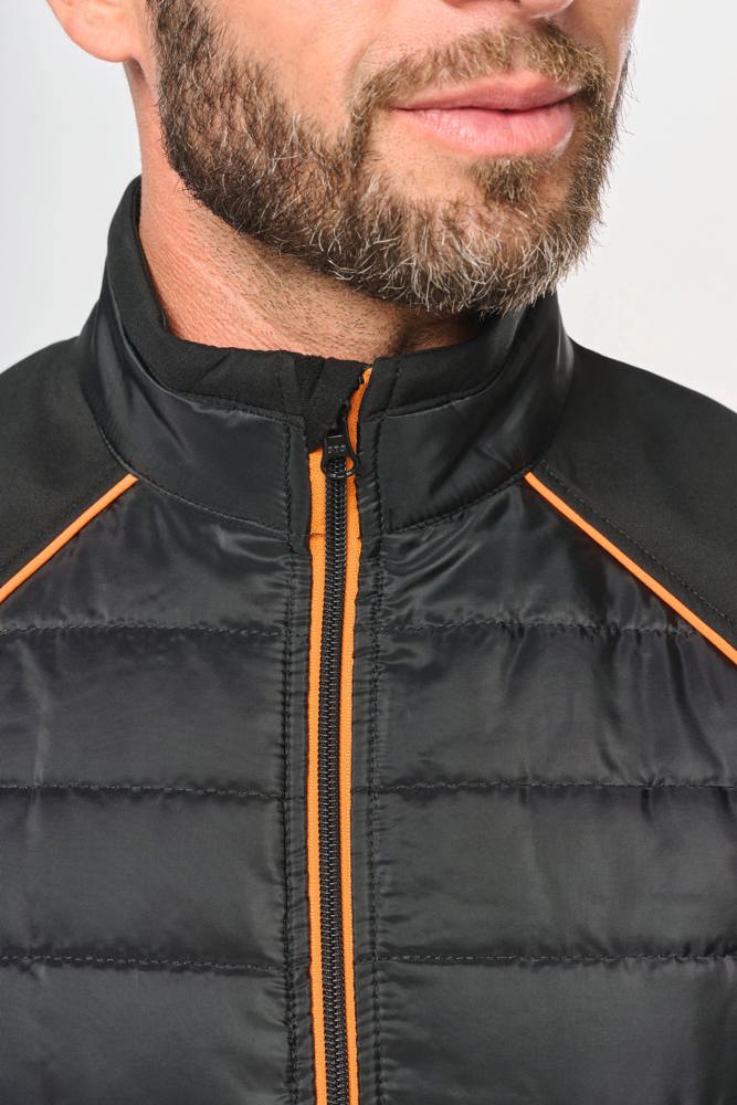 WK606 - Bodywarmer Day To Day in twee stoffen