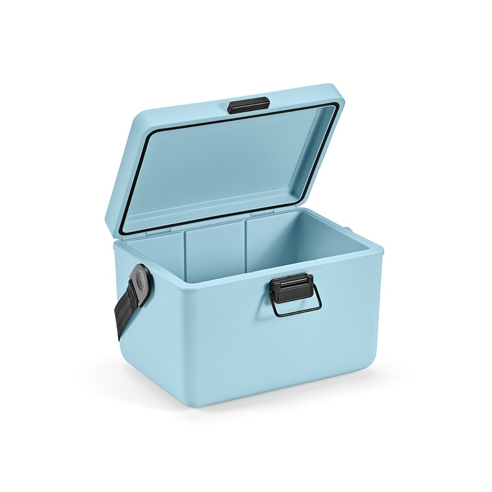 Bangkok 12L Koeler Gerecycled PP - Pastelblauw