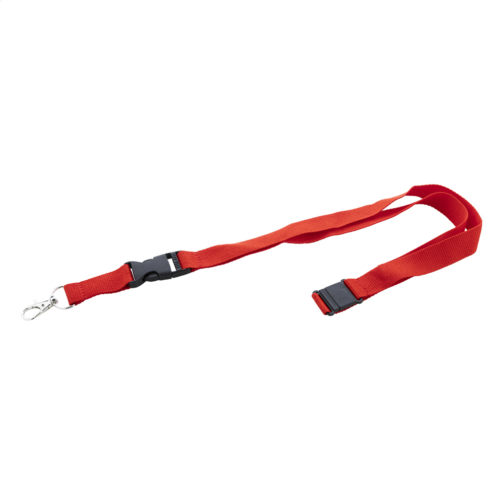 Revent Plus - RPET-sleutelkoord - Rood