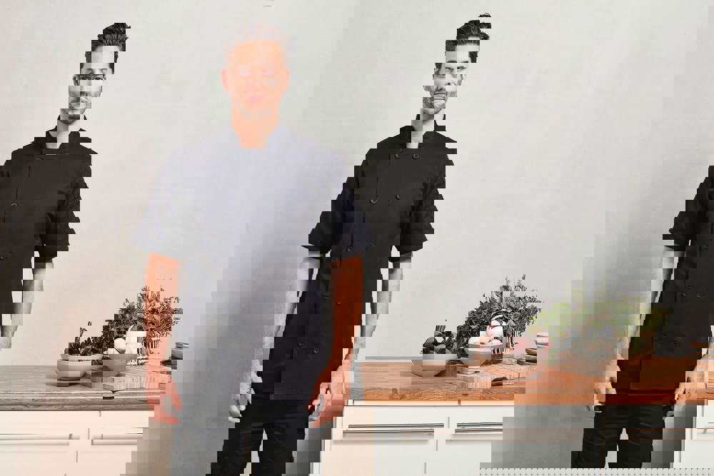 PR656X - Short Sleeve Chefs Jacket