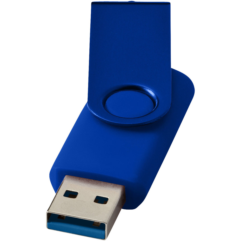 Rotate metallic USB 3.0 - Koningsblauw