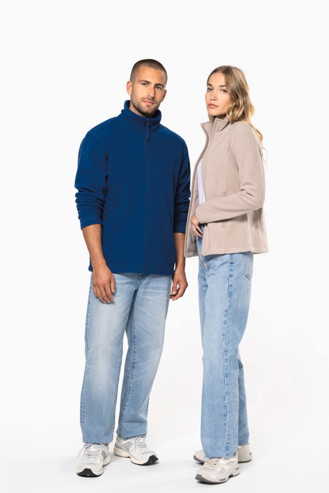 K907 - Microfleece met rits dames