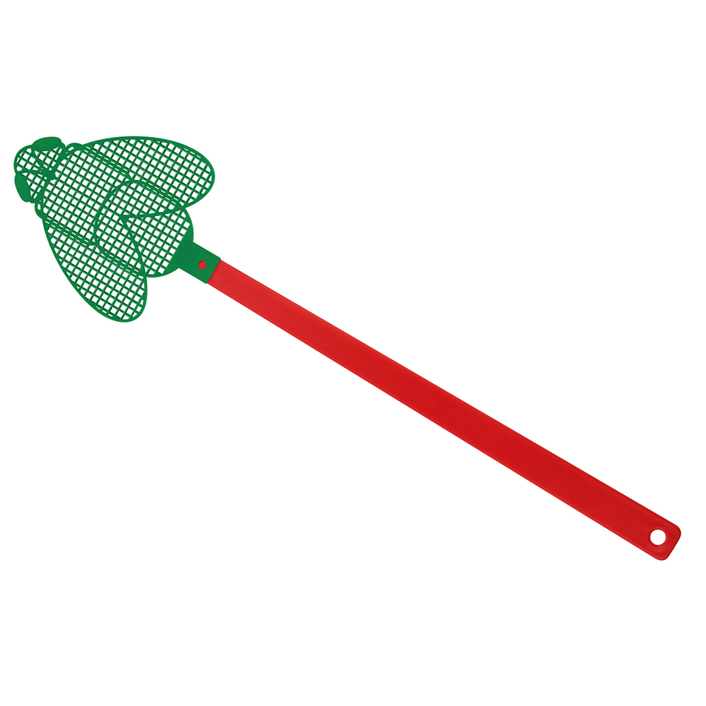 Vliegenmepper "Brummi" - rood/groen