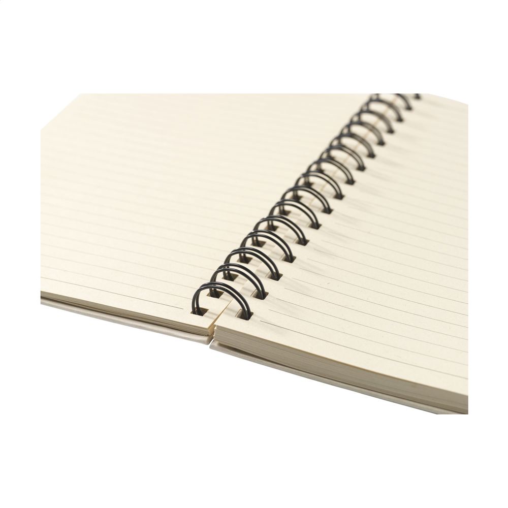 Sugarcane Bagasse Spiral Notebook A5 notitieboek