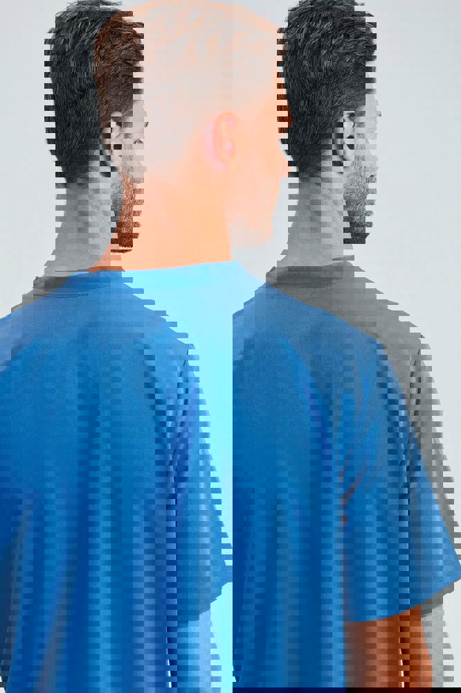 NN200 - Stretch tuniek met korte mouwen voor heren