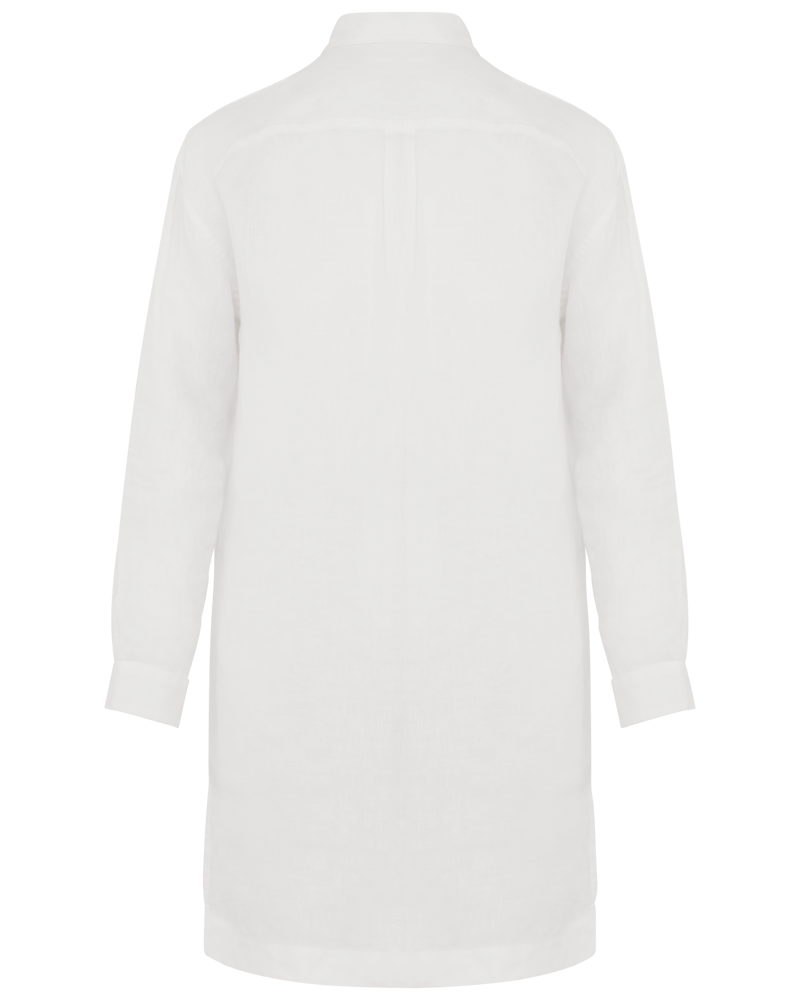 SP5008 - Linnen overhemdjurk voor dames