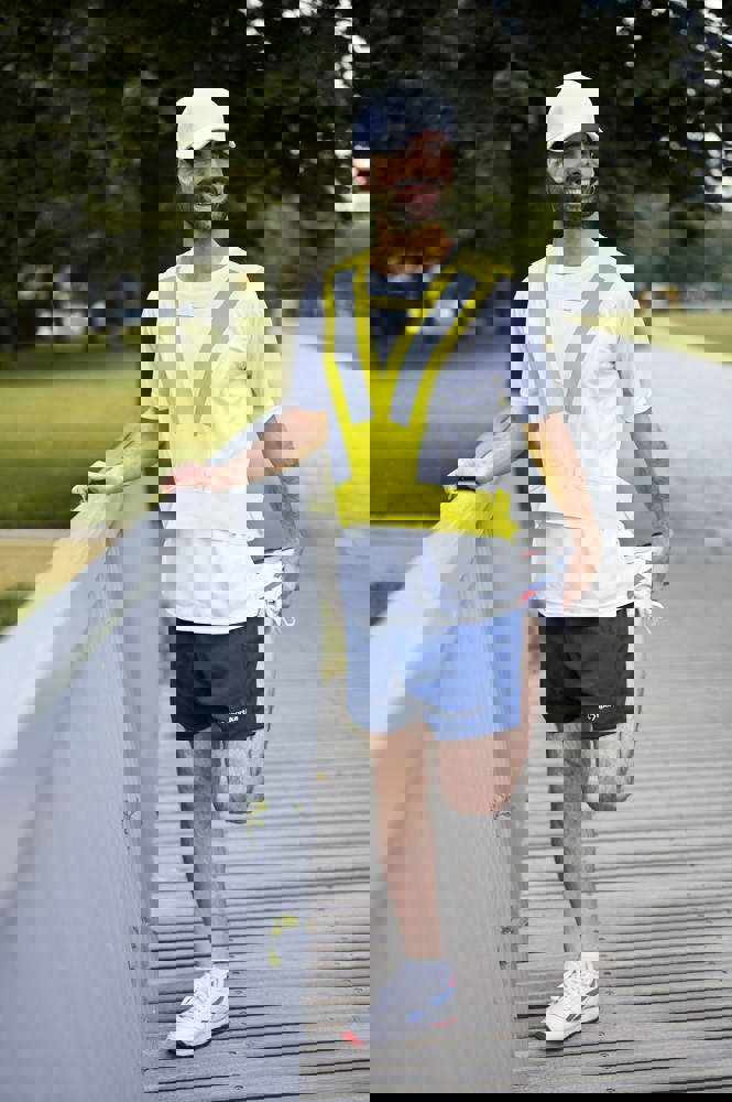 Reflecterend vest V-vorm