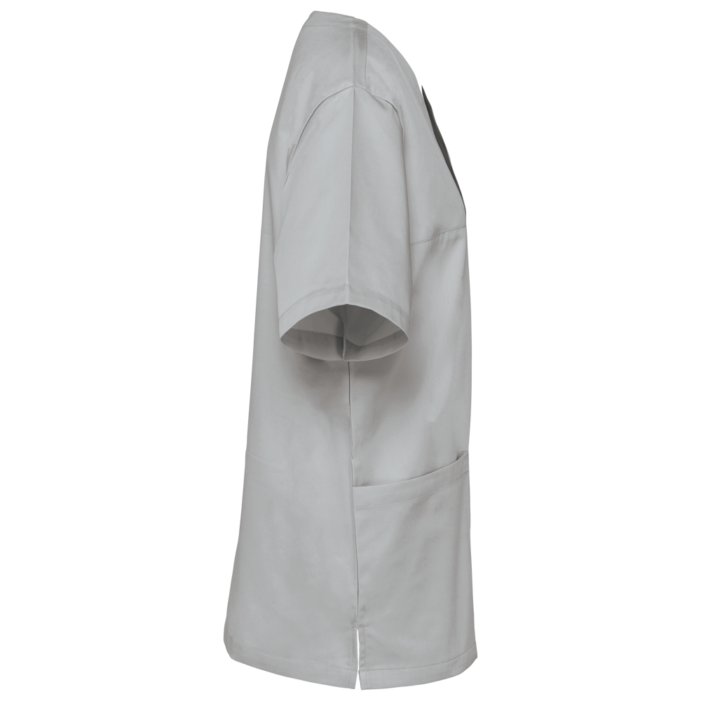 WK507C - Unisex tuniek met korte mouwen in polykatoen