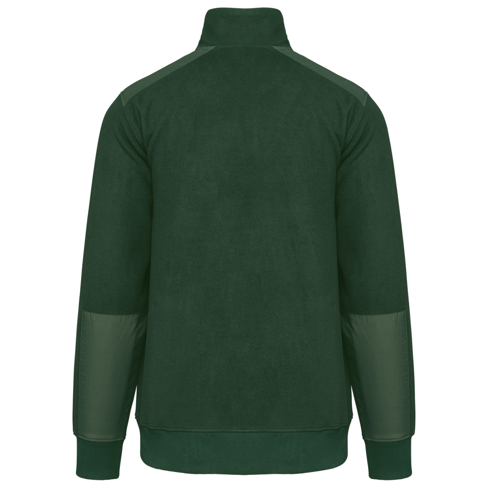 WK905 - Ecologishe fleece met ritskraag unisex