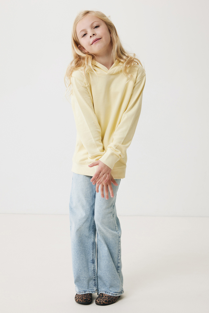 IQONIQ Yengo kids recycled katoen hoodie met steekzakken