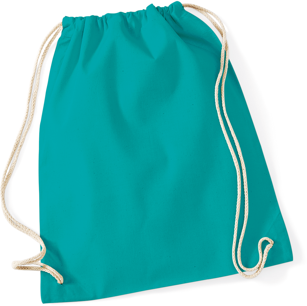 - Katoenen gymtas - Emerald