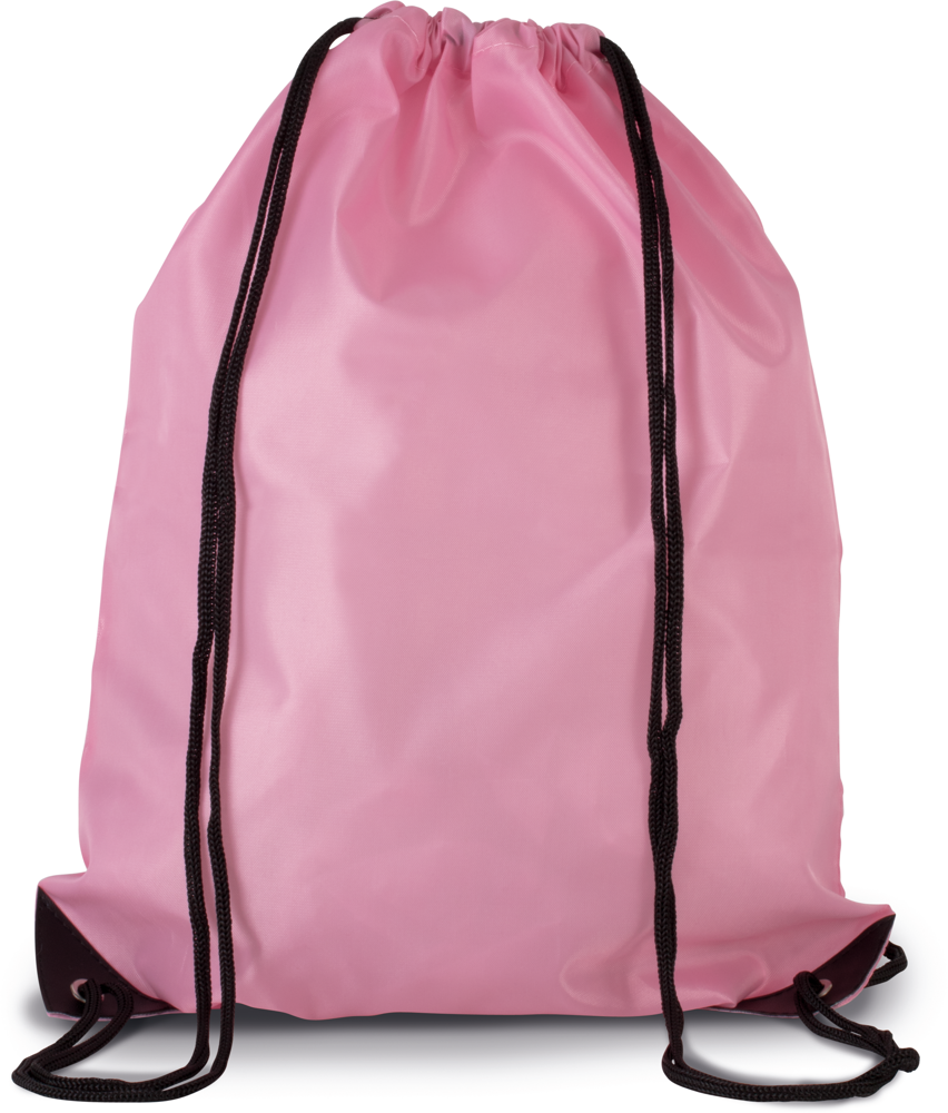KI0104 - Rugzak met draagkoordjes - Dark Pink