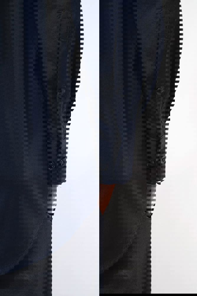 K513C - Herenoverhemd in popeline met lange mouwen