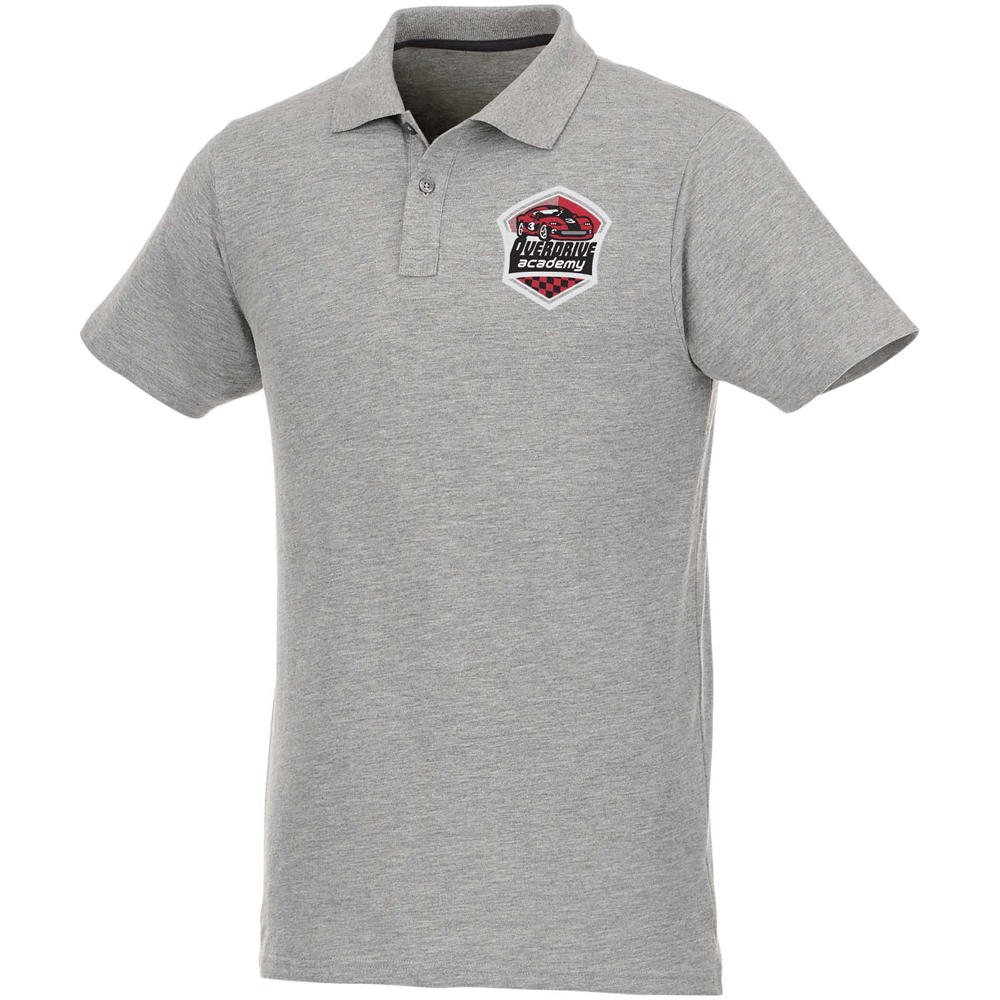 Helios 180 g/m² herenpolo met korte mouwen