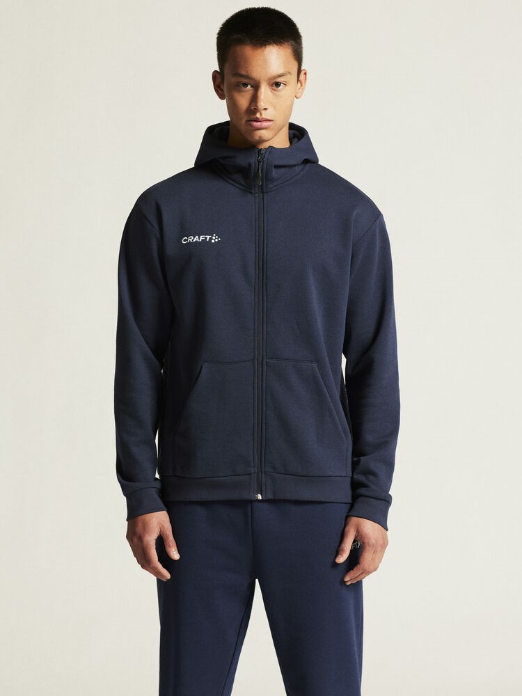 Craft - Community 2.0 Logo FZ Hoodie M Navy M