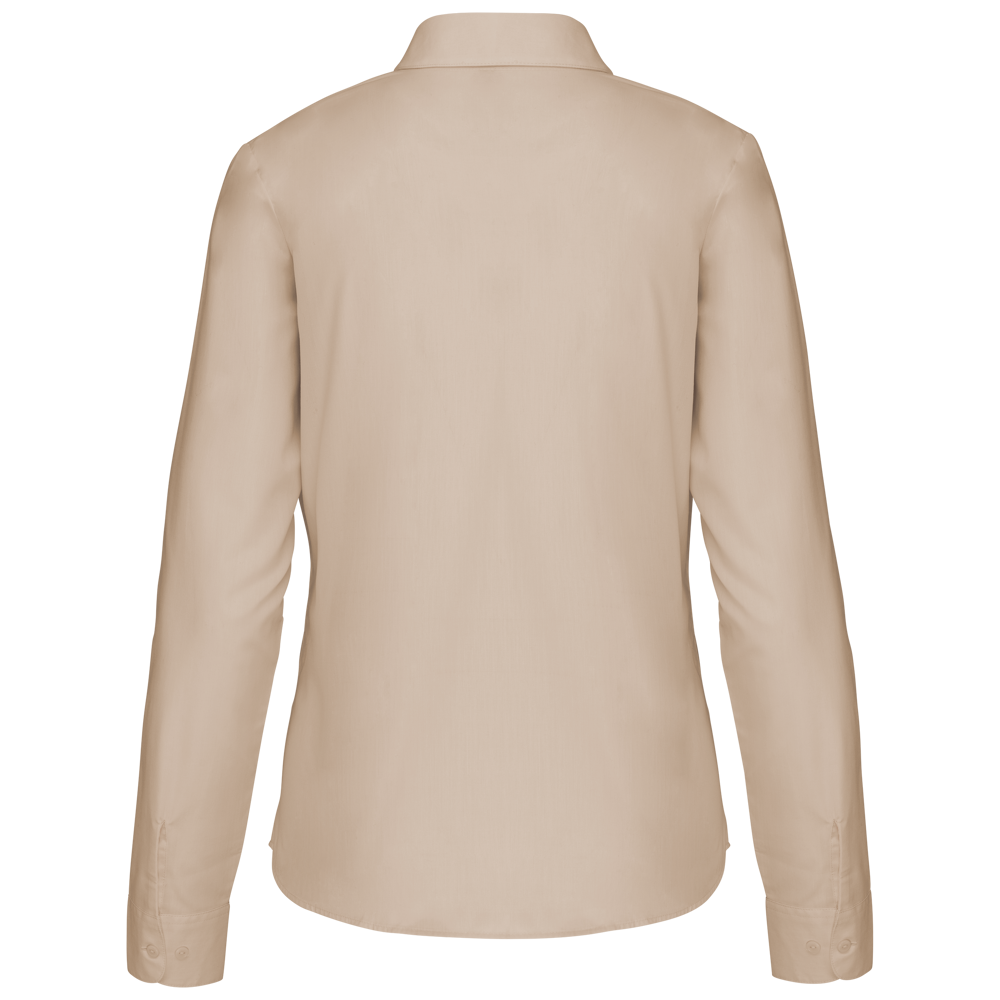 K549C - Overhemd in onderhoudsvriendelijk polykatoen-popeline dames