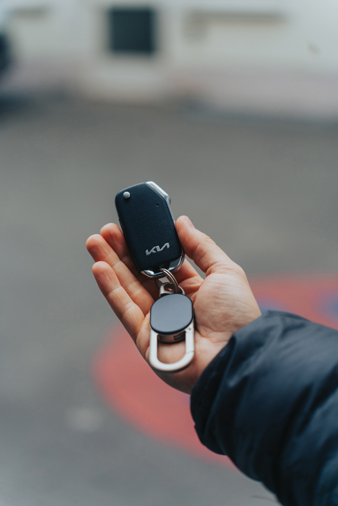 Keyfinder Dual keychain met wereldwijd localiseren