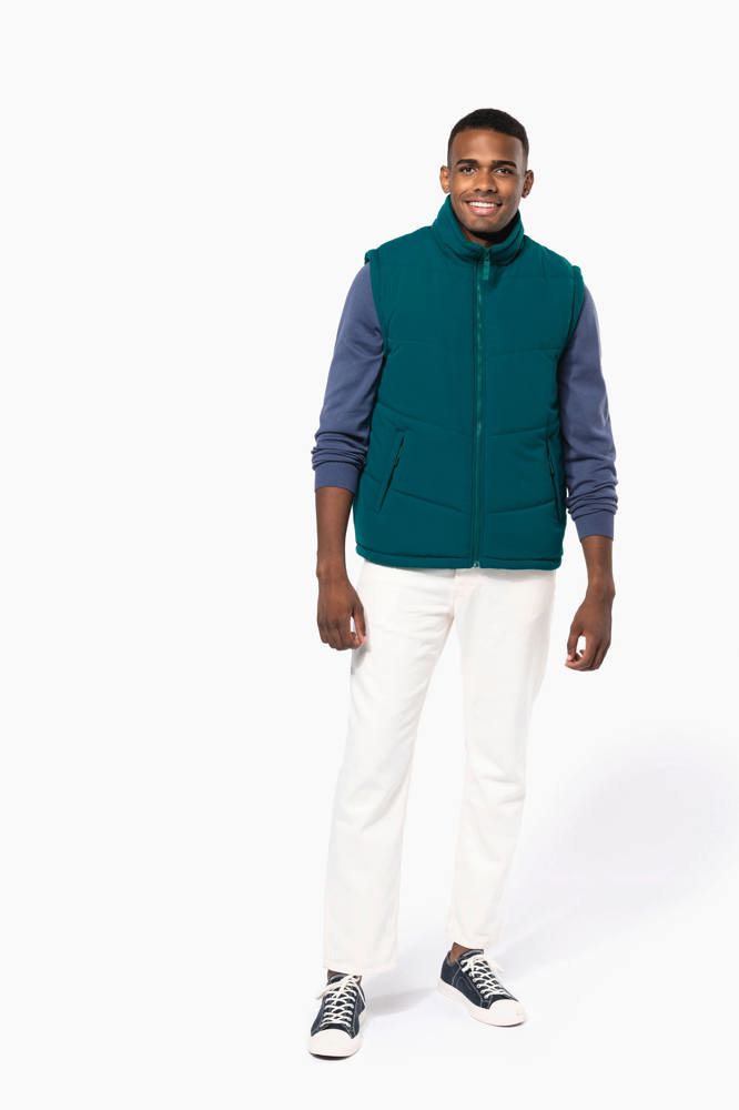 K6118 - Met fleece gevoerde bodywarmer