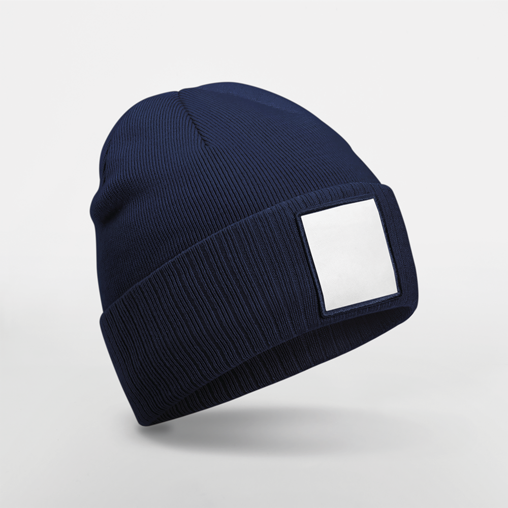 B337R - Muts met patch - Oxford Navy/White
