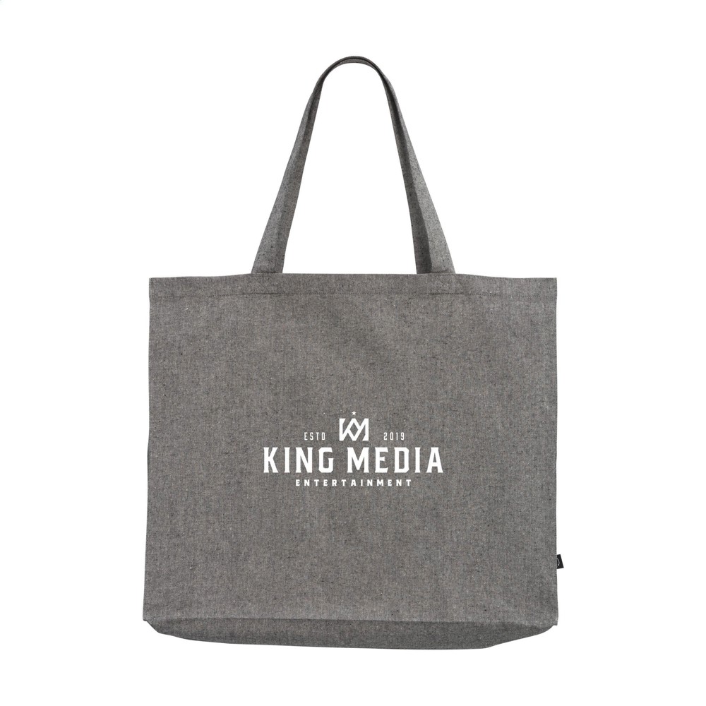 Giant GRS Recycled Shopper Bag (210 g/m²) tas - Zwart