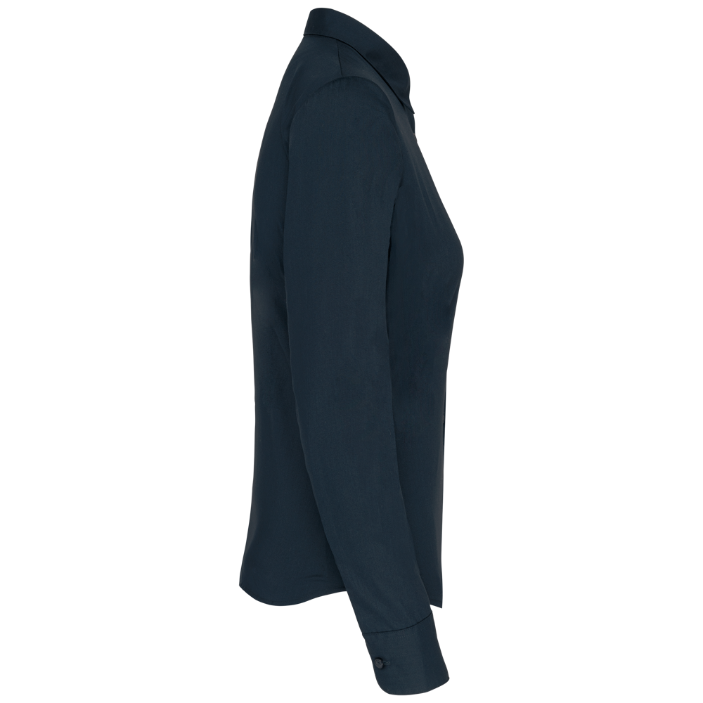 K549C - Overhemd in onderhoudsvriendelijk polykatoen-popeline dames