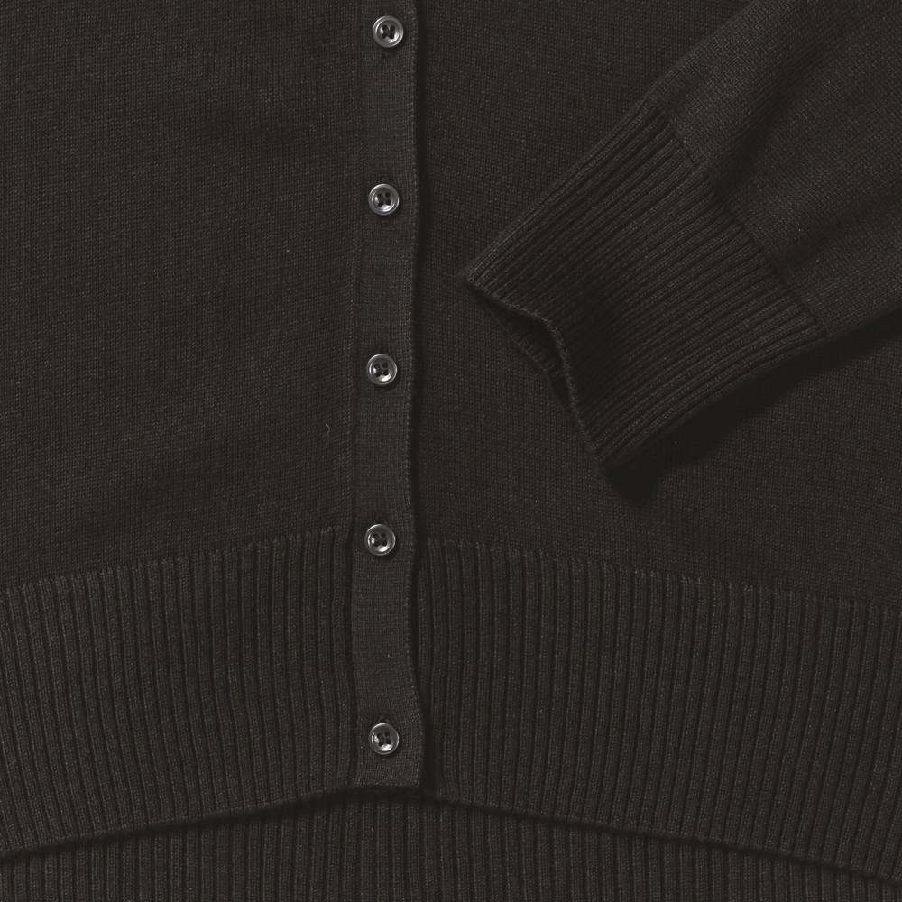 RU715F - Ladies' gebreid vest met V-hals