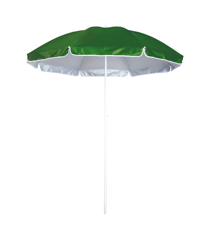 Kuramo - strand parasol - Groen/Wit