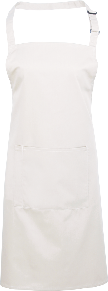 PR154 - Halterschort met zak "Colours" - White