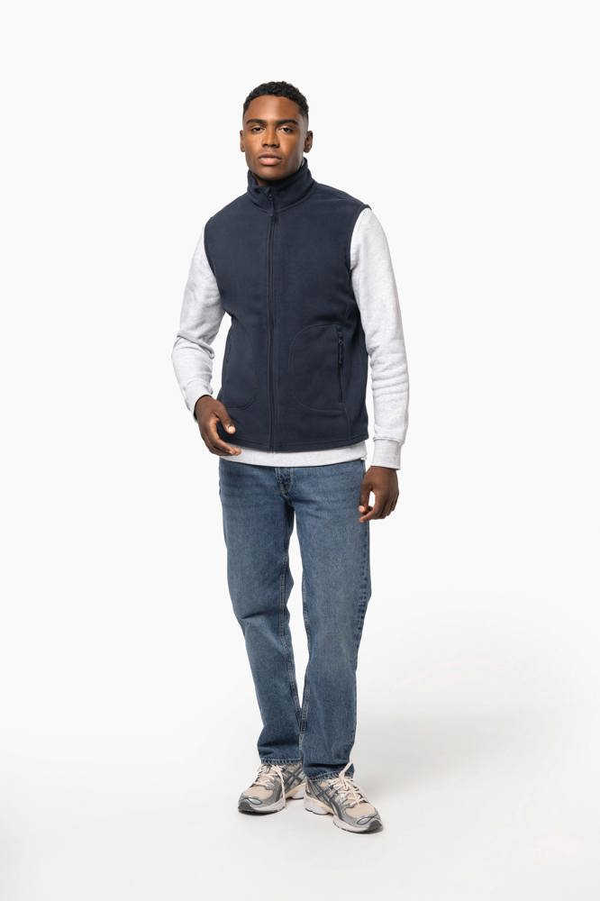 K9120 - Ecologische uniseks bodywarmer van microfleece